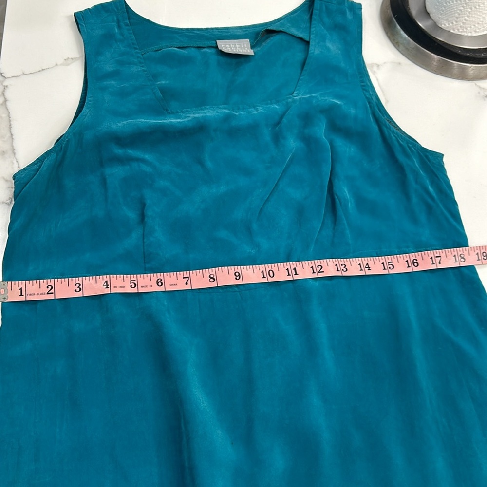 Rabbit Rabbit Rabbit Designs Emerald Green Dress. Size 14M - Picture 12 of 12